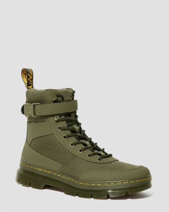 Dr Martens Combs Tech Extra Tough Poly Lifestyle Topanky Damske Olivovo Zelená | 1826-DYPEI